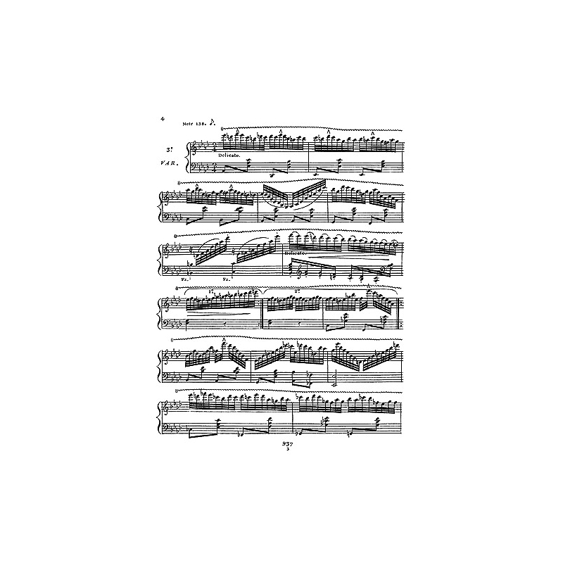 Notenbild für Fuzeau 5775 - 8 VARIATIONS POUR LE PIANO FORTE OP 1