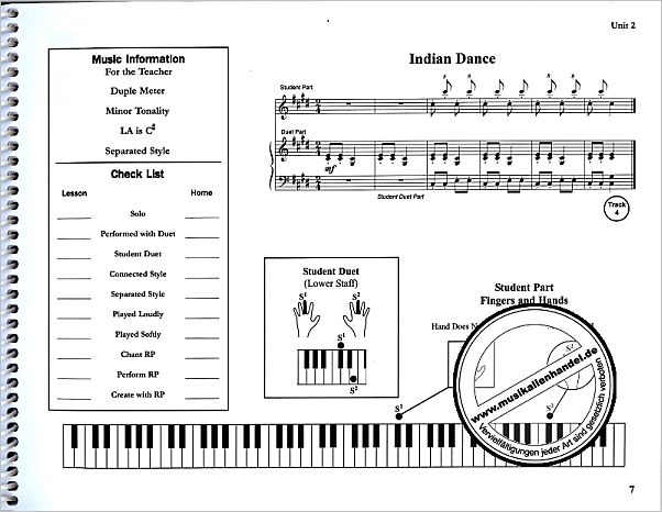 Notenbild für GIA -G6439 - MUSIC MOVES FOR PIANO - BOOK 1