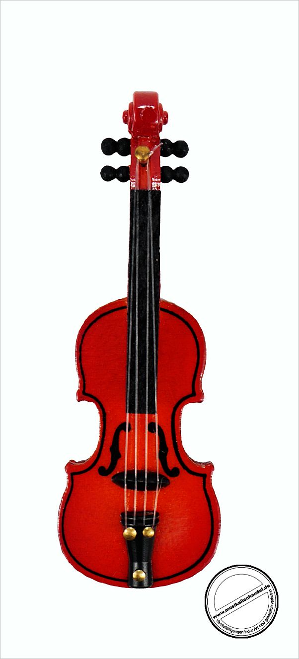 Notenbild für GIFT -M1006 - Magnet Geige Holz