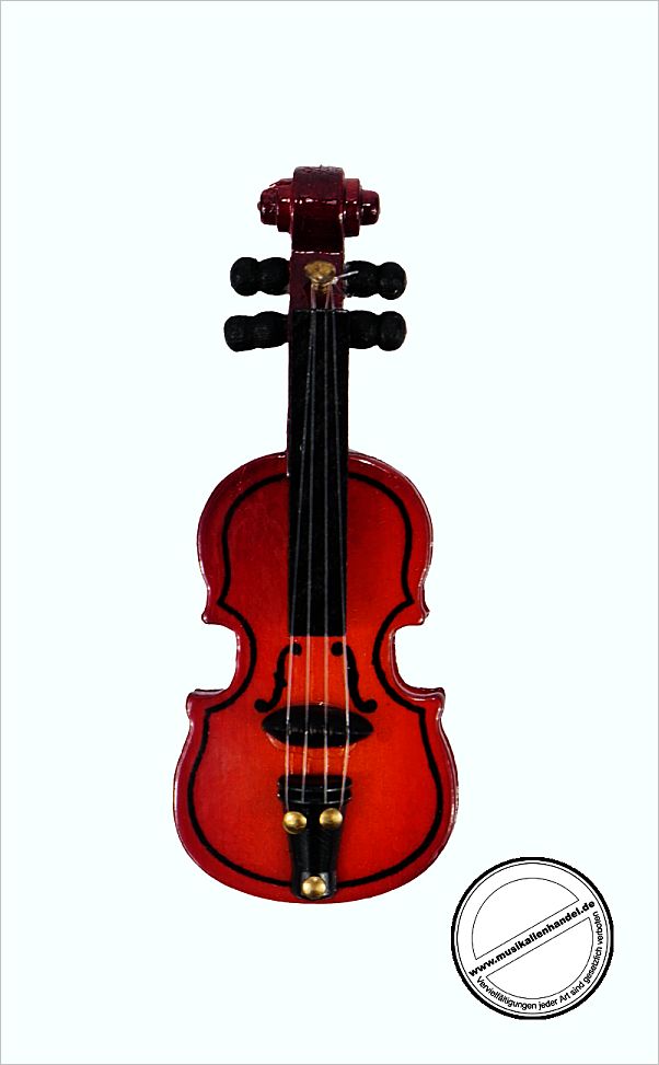 Notenbild für GIFT -M1007 - Magnet Geige Holz