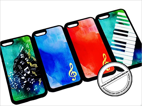 Notenbild für GIFT -P5000 - iPhone 6 backcover Violinschluessel