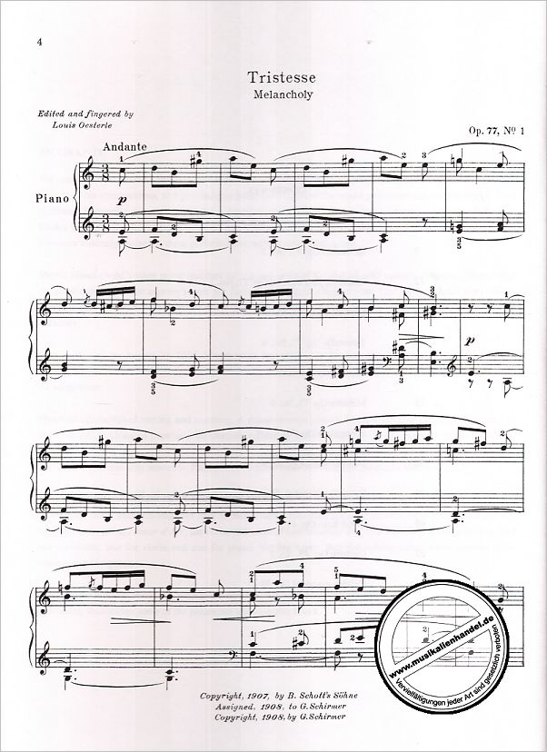 Notenbild für GS 481143 - MUSIC FOR PIANO