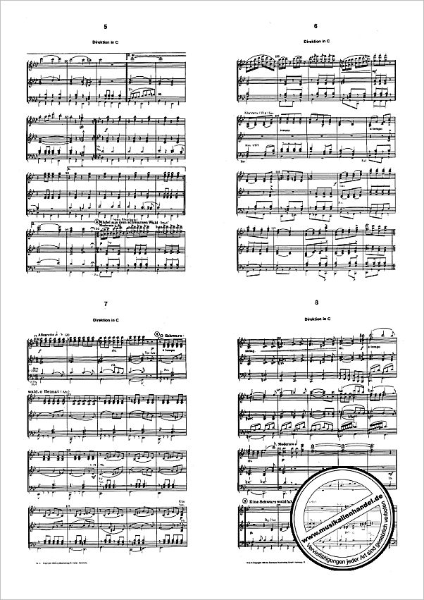 Notenbild für HAL 3267 - SCHWARZWALDMELODIEN POTPOURRI