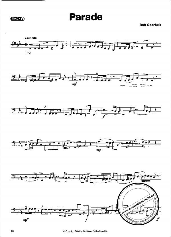 Notenbild für HASKE 1043599 - STYLE STUDIES FOR TUBA