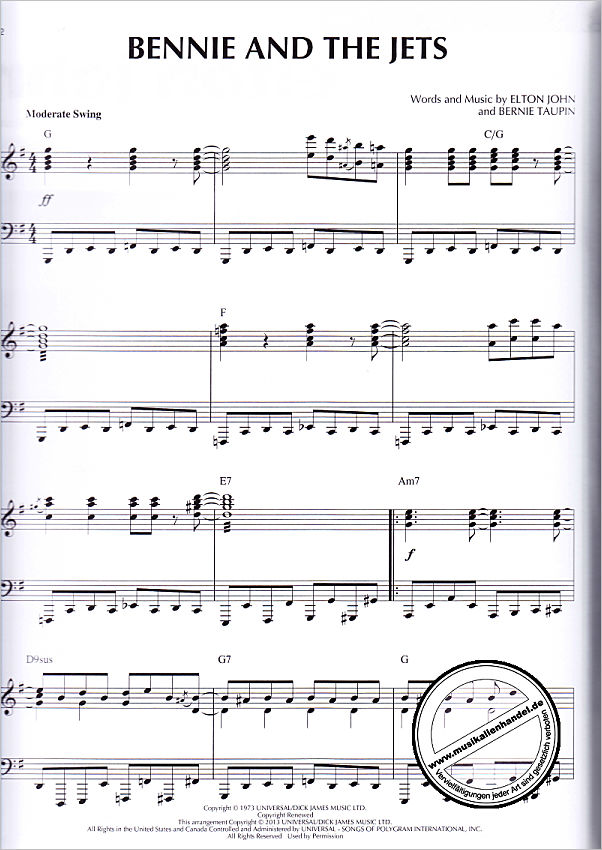 Notenbild für HL 120968 - JAZZ PIANO SOLOS