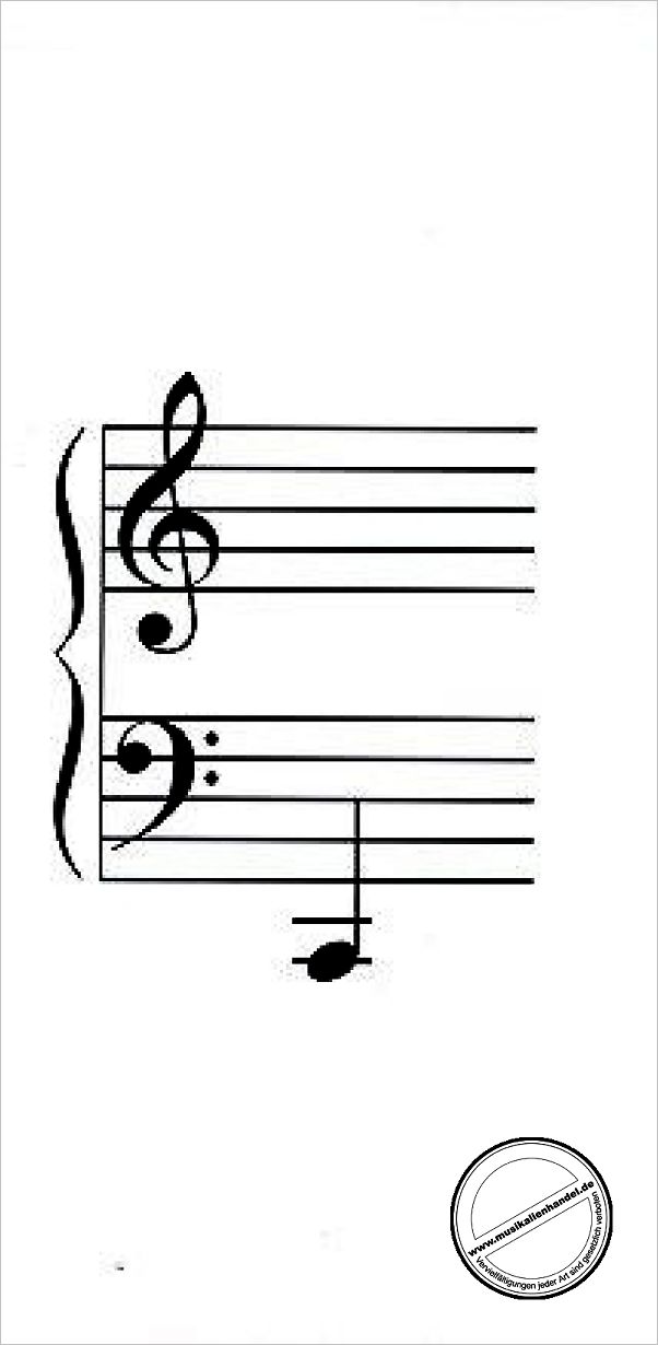 Notenbild für HL 296034 - MUSIC FLASH CARDS SET A
