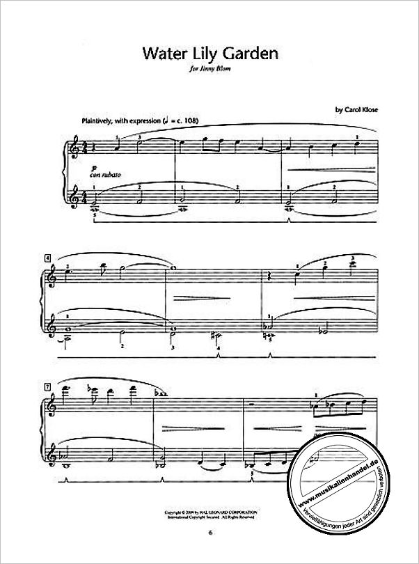 Notenbild für HL 296787 - GARDEN TREASURES