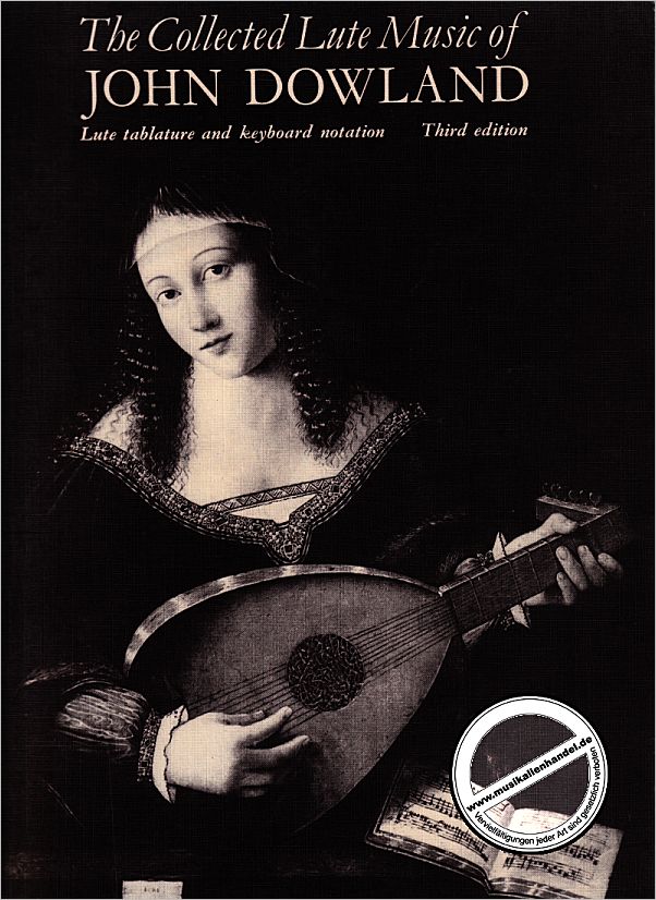 Notenbild für ISBN 0-571-10039-2 - COLLECTED LUTE MUSIC OF JOHN DOWLAND