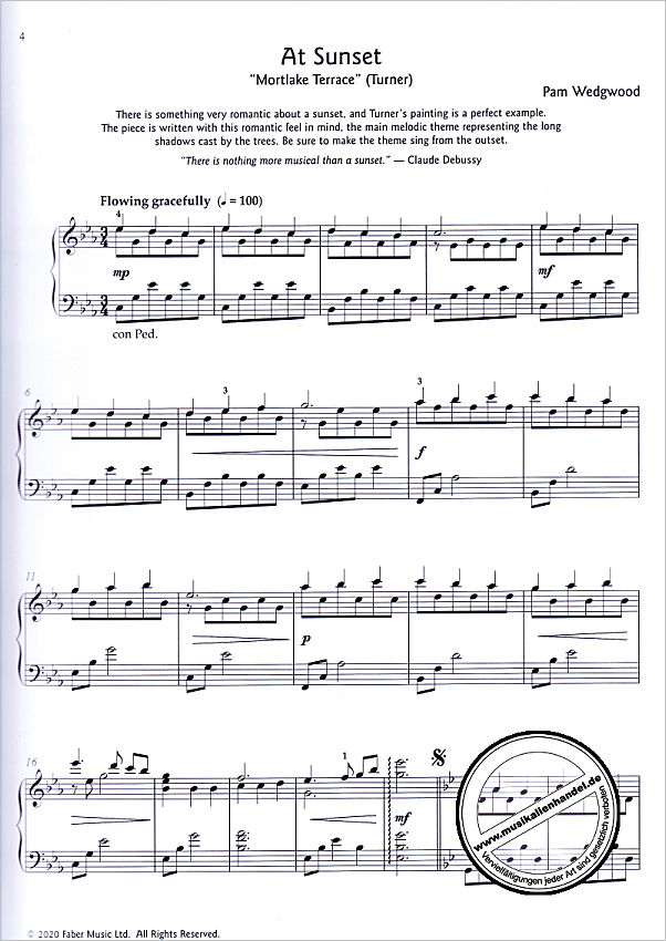 Notenbild für ISBN 0-571-54153-4 - Piano Meditations