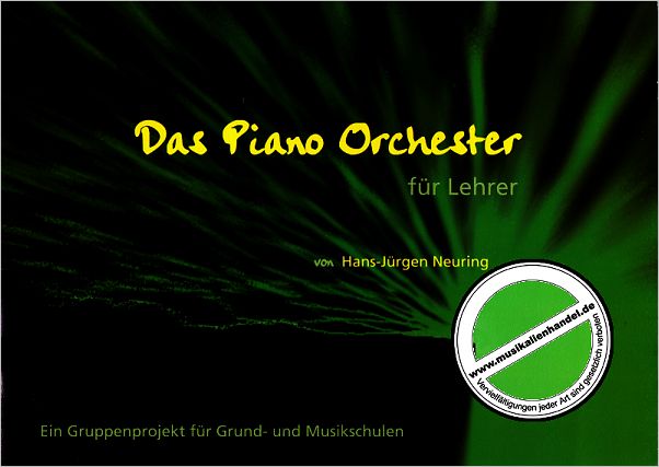 Notenbild für LUGERT 6008 - DAS PIANO ORCHESTER