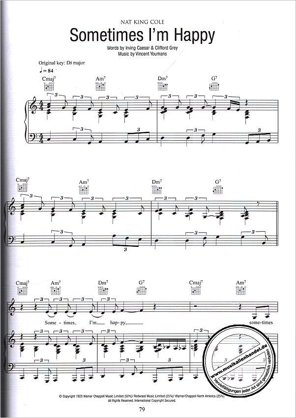 Notenbild für MSAM 1004080 - OVER 40 ESSENTIAL PIANO SONGS