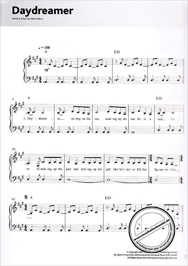 Notenbild für MSAM 1006577 - THE COMPLETE PIANO PLAYER