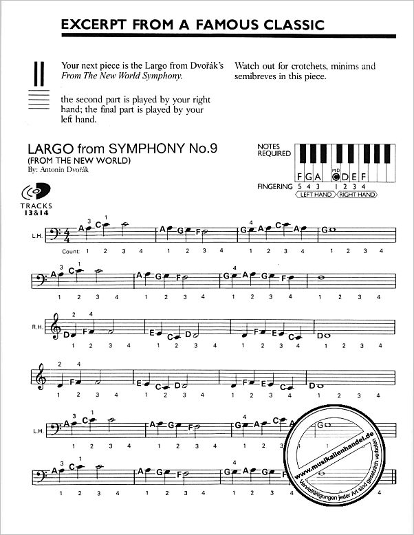 Notenbild für MSAM 999955 - THE COMPLETE PIANO PLAYER 1