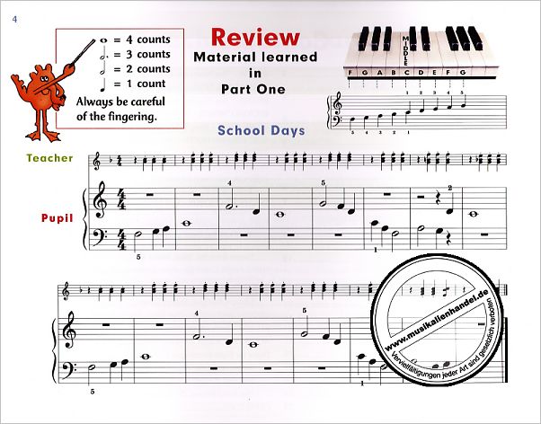 Notenbild für MSWMR 000187 - EASIEST PIANO COURSE 2 - NEW EDITION