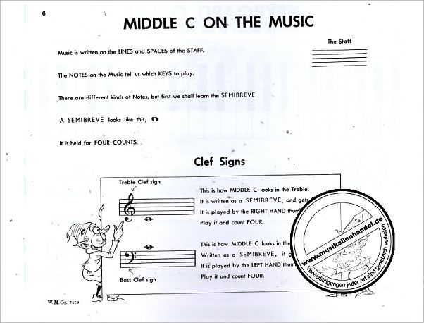 Notenbild für MSWMR 000297 - EASIEST PIANO COURSE 1 - CLASSIC EDITION