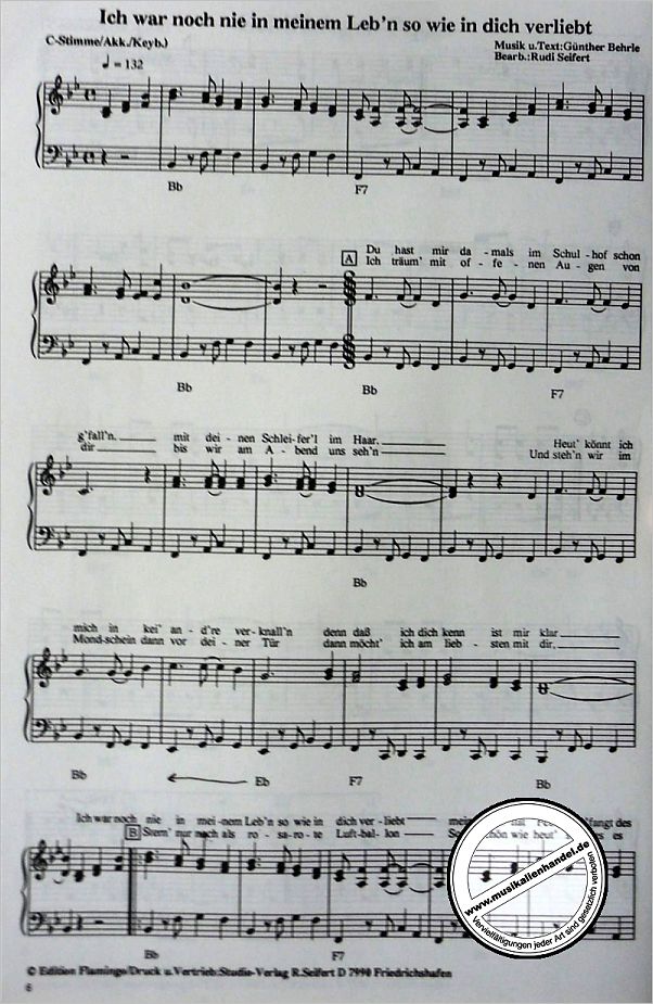 Notenbild für SEIF 10010042 - LUSTIGE MUSIKANTEN 21