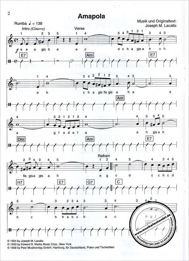 Notenbild für SIK 1484 - INSTRUMENTAL HITS