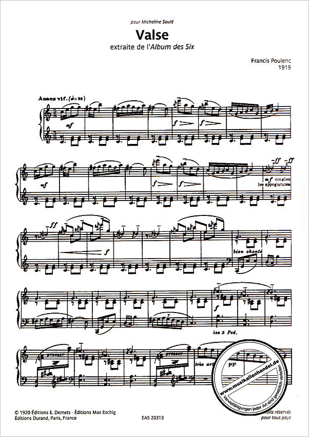 Notenbild für SLB 5935 - OEUVRES POUR PIANO