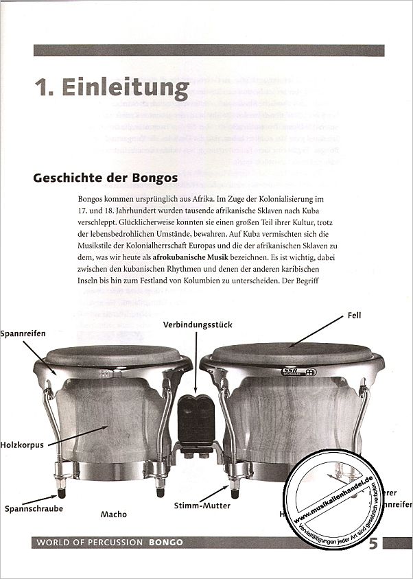 Notenbild für SPL 1082 - BONGO