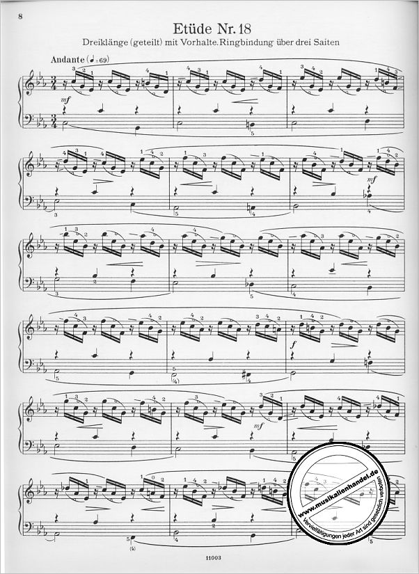 Notenbild für SSM 411 - KUNST DER ZITHERTECHNIK 2 OP 150 13-24