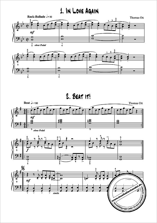 Notenbild für TAST 402 - MODERN PIANO STYLES 2