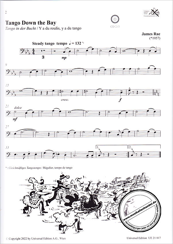 Notenbild für UE 21817 - Trombone Debut