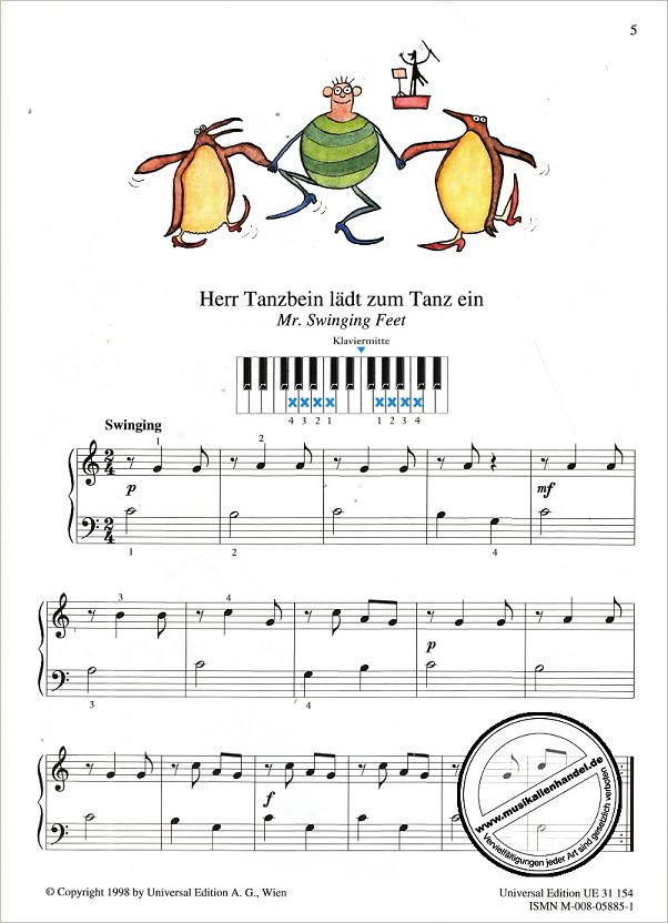 Notenbild für UE 31154 - THE FABULOUS PIANO