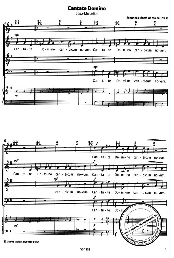 Notenbild für VS 1838 - SWING + JAZZ CHORBUCH 2