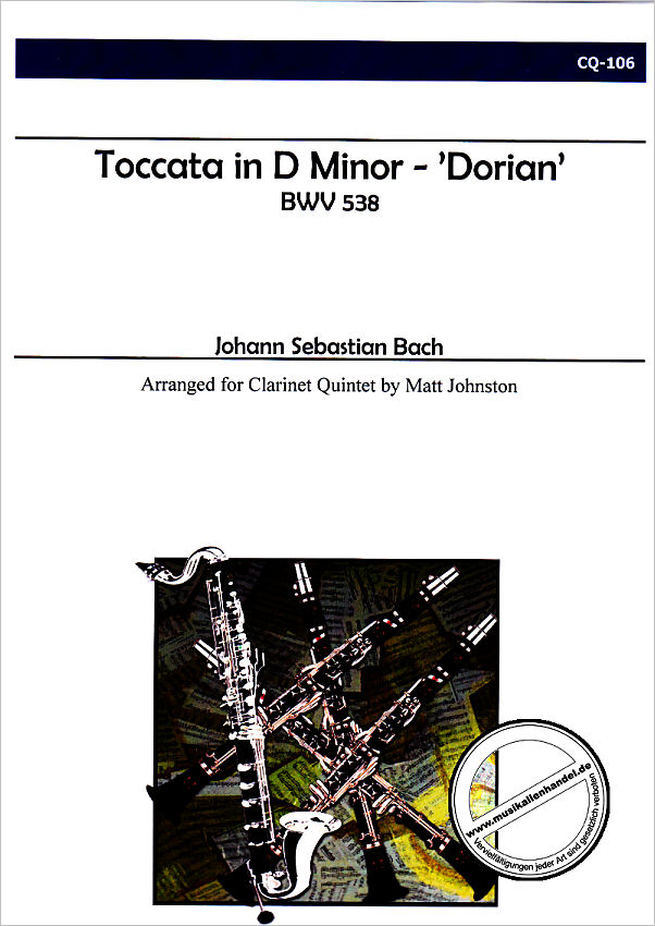 Titelbild für 716297 - Toccata d minor BWV538 - Dorian :