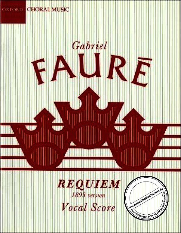 Titelbild für 978-0-19-336103-4 - REQUIEM OP 48 (1893)