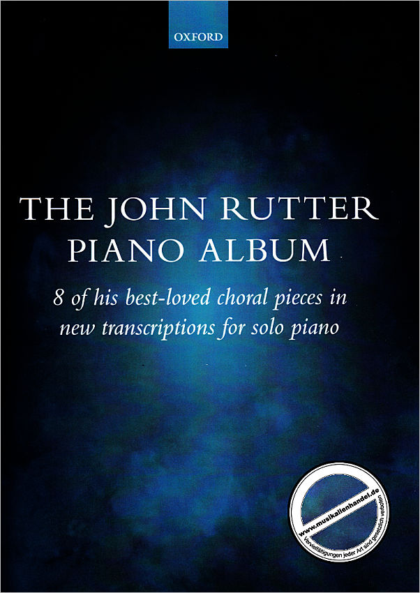 Titelbild für 978-0-19-354462-8 - The John Rutter piano album