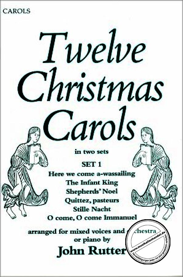 Titelbild für 978-0-19-385305-8 - 12 CHRISTMAS CAROLS IN 2 SETS - SET 1