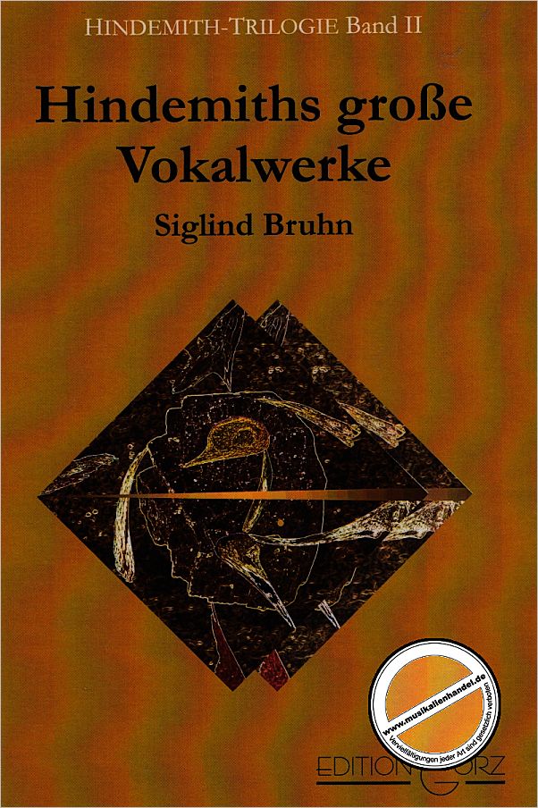 Titelbild für 978-3-938095-14-0 - HINDEMITHS GROSSE VOKALWERKE