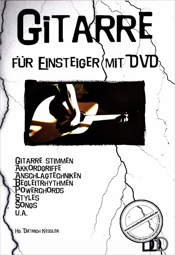 Titelbild für 978-3-941312-05-0 - GITARRE FUER EINSTEIGER MIT DVD