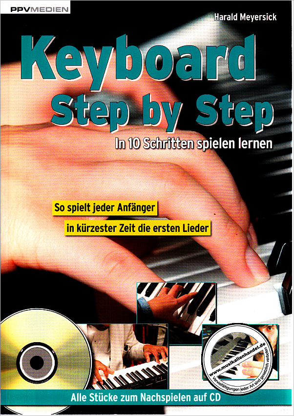 Titelbild für 978-3-941531-05-5 - KEYBOARD STEP BY STEP - DIE MOD