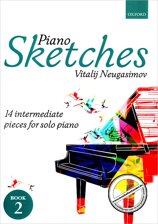 Titelbild für 9780193413283 - Piano Sketches vol.2 :