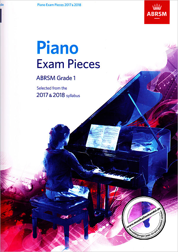Titelbild für 9781848498730 - Selected Piano Exam Pieces 2017-2018 Grade 1