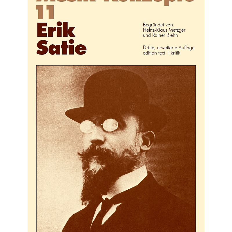 Titelbild für 9783869163888 - Erik Satie