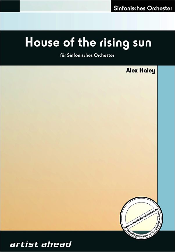 Titelbild für AA 5128-001 - HOUSE OF THE RISING SUN