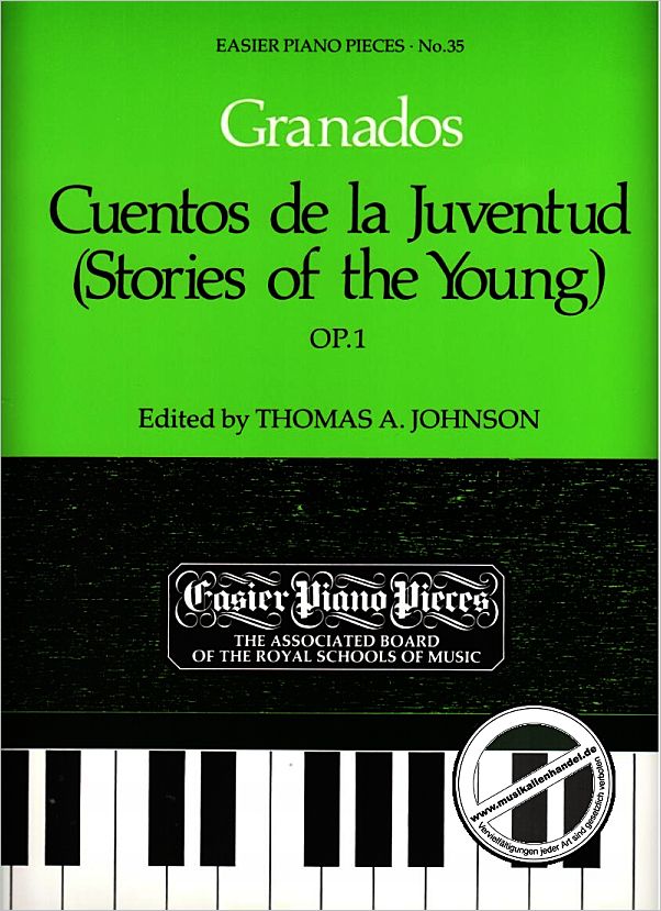 Titelbild für ABRSM 2832 - CUENTOS DE JUVENTUD OP 1