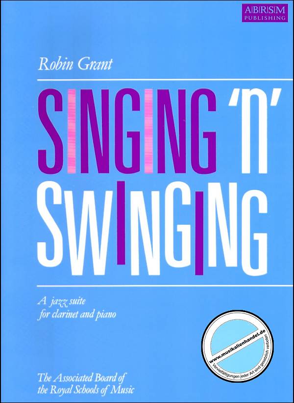 Titelbild für ABRSM 6005 - SINGIN'N' SWINGING