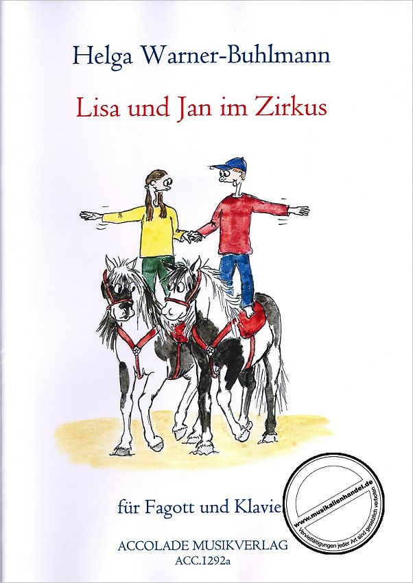Titelbild für ACCOLADE 1292A - LISA + JAN IM ZIRKUS