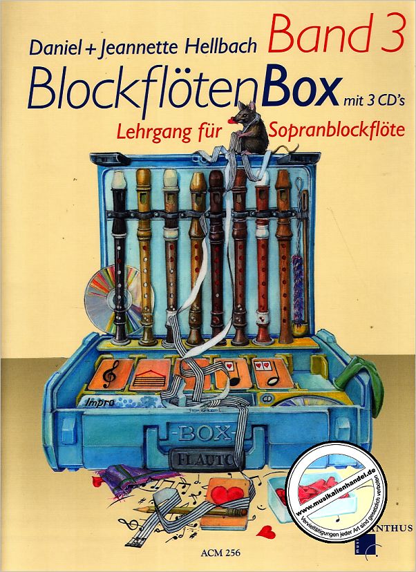 Titelbild für ACM 256 - BLOCKFLOETENBOX 3