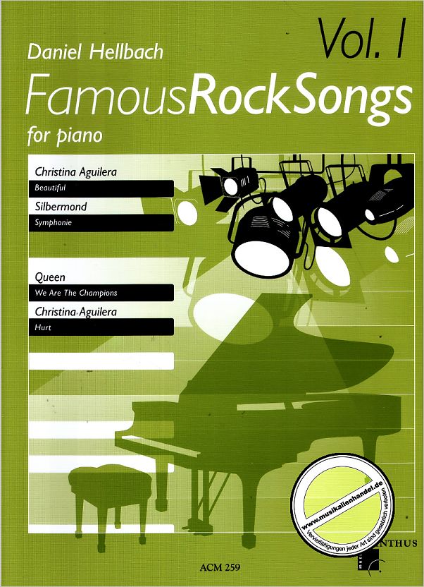 Titelbild für ACM 259 - FAMOUS ROCK SONGS 1