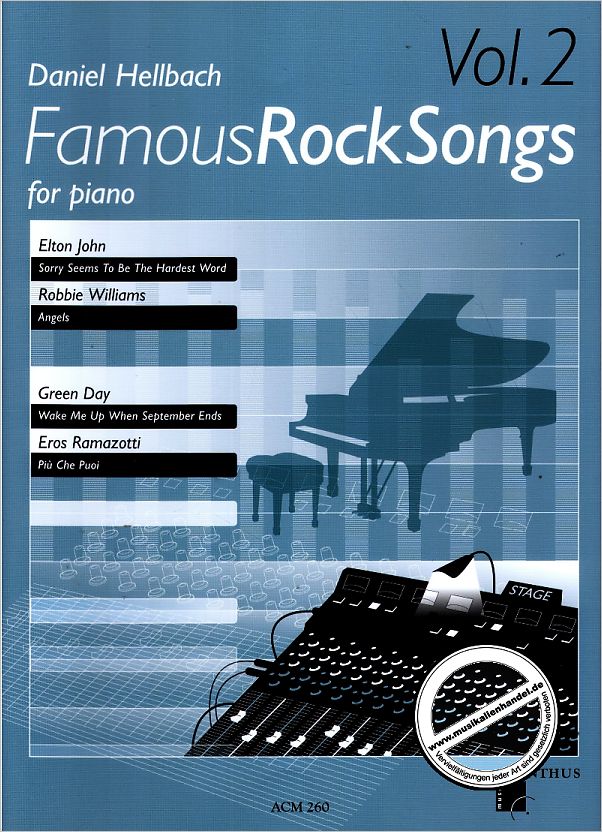 Titelbild für ACM 260 - FAMOUS ROCK SONGS 2