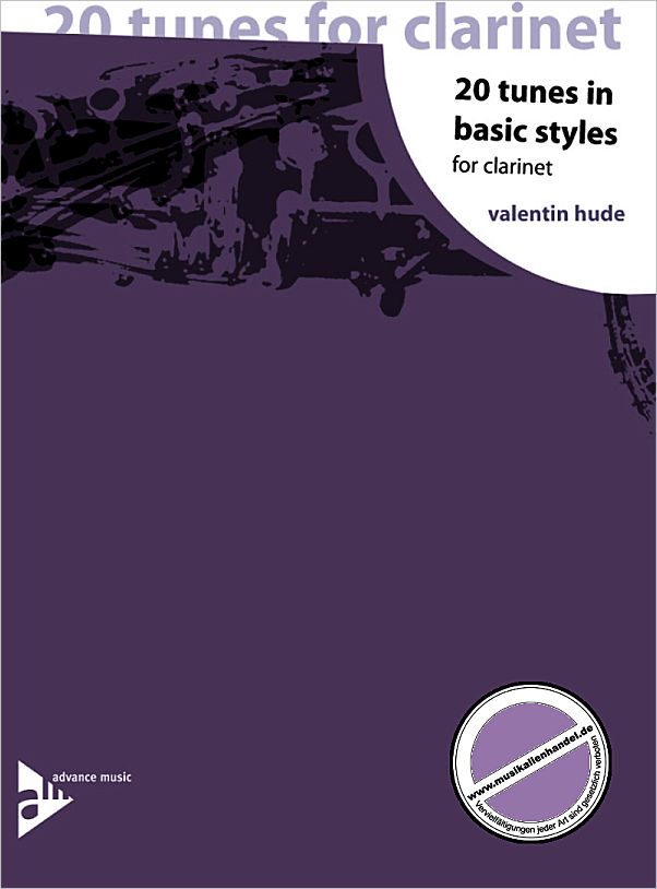Titelbild für ADV 08105 - 20 TUNES IN BASIC STYLES