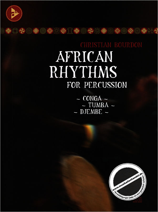 Titelbild für ADV 13003 - AFRICAN RHYTHMS FOR PERCUSSION