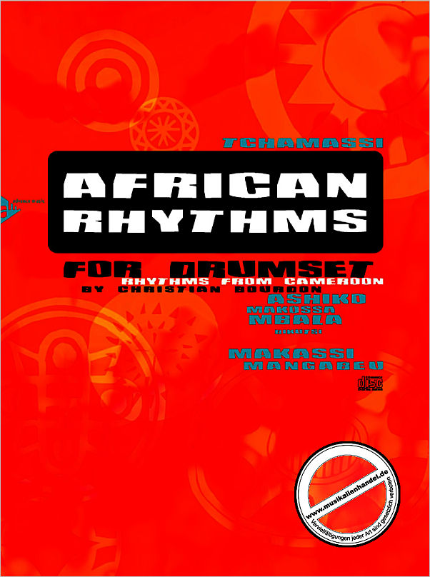 Titelbild für ADV 13008 - AFRICAN RHYTHMS FOR DRUMSET