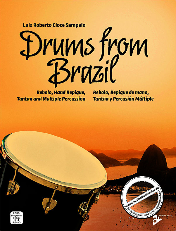 Titelbild für ADV 13026 - DRUMS FROM BRAZIL