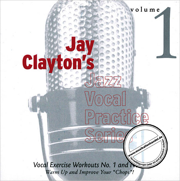 Titelbild für ADV 14106 - JAZZ VOCAL PRACTICE SERIES 1